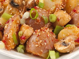 Hot and Spicy Potato salad