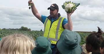 Harrisville School farm tour 2013